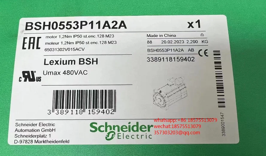 

For Schneider BSH0553P11A2A Motor New Original 1 Piece