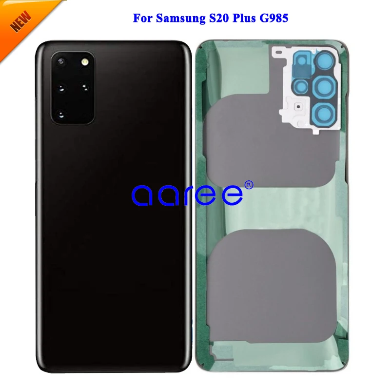 Grade AAA Back Glass With Camera Lens For Samsung S20 Plus Back Cover Back Housing Door With adhesive