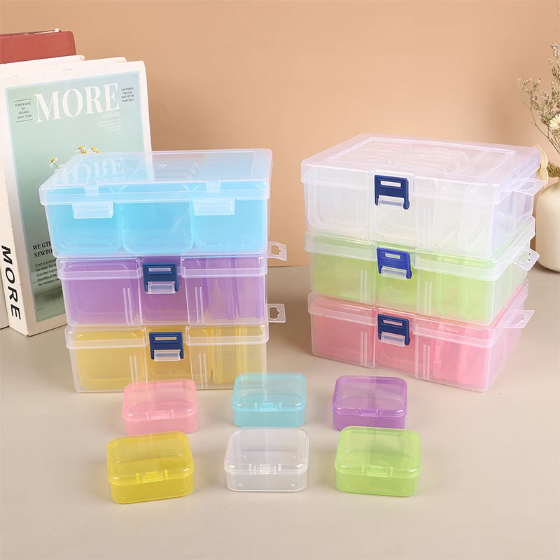 DIY Storage Box Nail Art Jewelry Rhinestone Storage Container Multifunctional Storage Box image 5