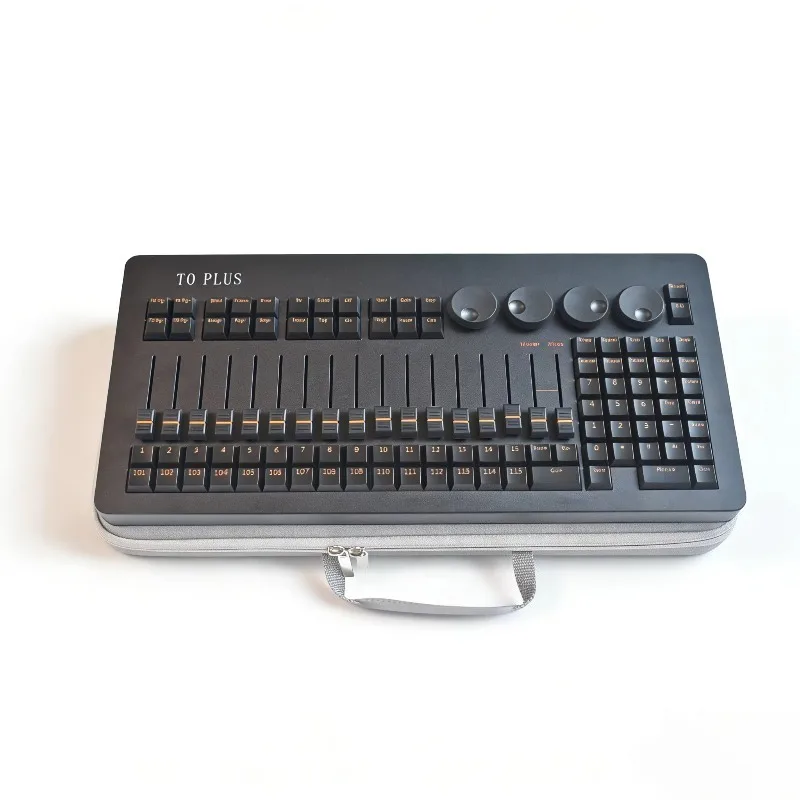 Professional stage equipment for DJ disco parties, including MA2 console DMX512 projection light controller mini version