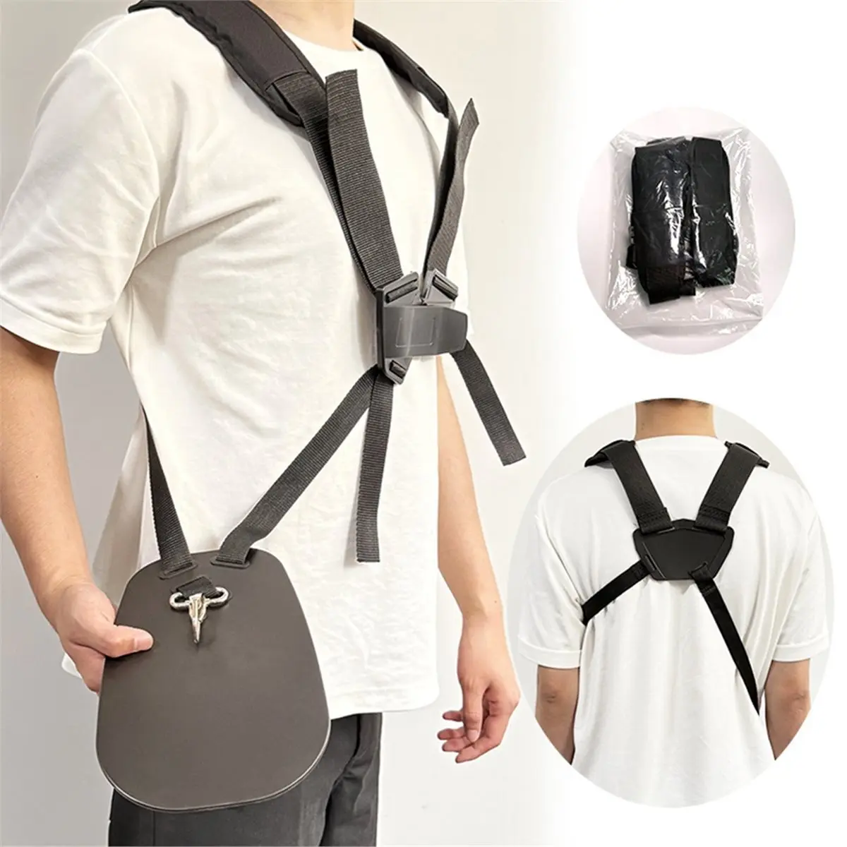 PHONE&GEAR Lawn Mower Harness of Shoulder Strap for and KM Series Trimmers for 4119 710 9001 Mower Parts