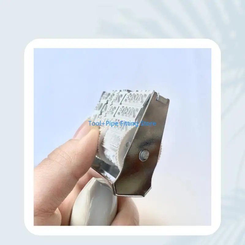F92B Rubber Stamp Line Dater English Date Stamp Office Stamp Rotating Stamp Rubber English Date Stamp for Scrapbooking
