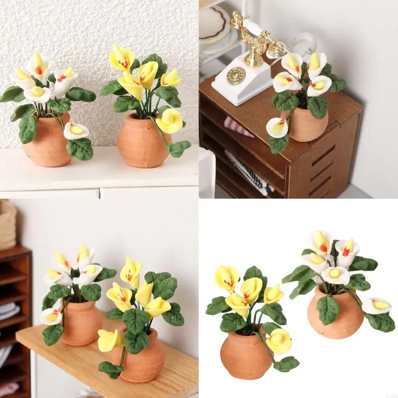 

Искусственная модель Calla Realistic Life Scene Doll House Притворная игра L8rb