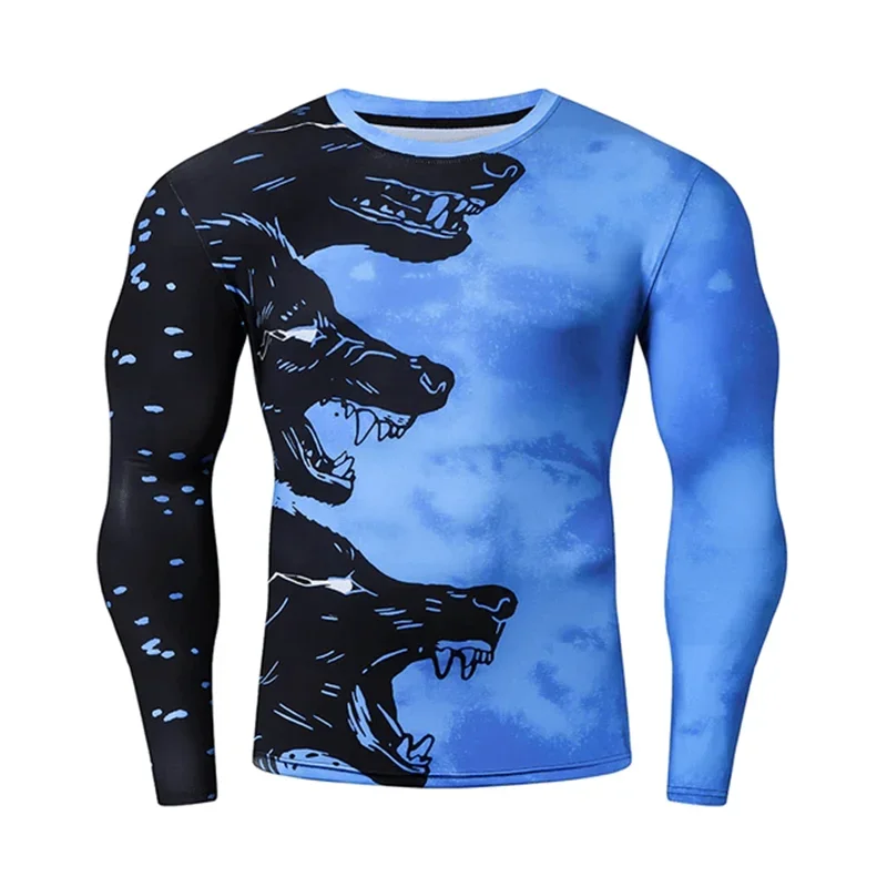 

O-neck Fashion Long Sleeve T-shirt Trend Dazzling Cool Men T shirt Loose Leisure Men's Clothing 6XL Large Size Clothing Male Top