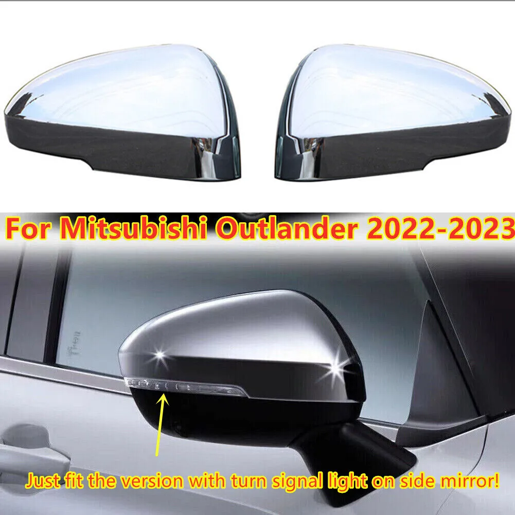 

2 шт. хромированная накладка на боковое зеркало заднего вида для Mitsubishi Outlander 2022 2023