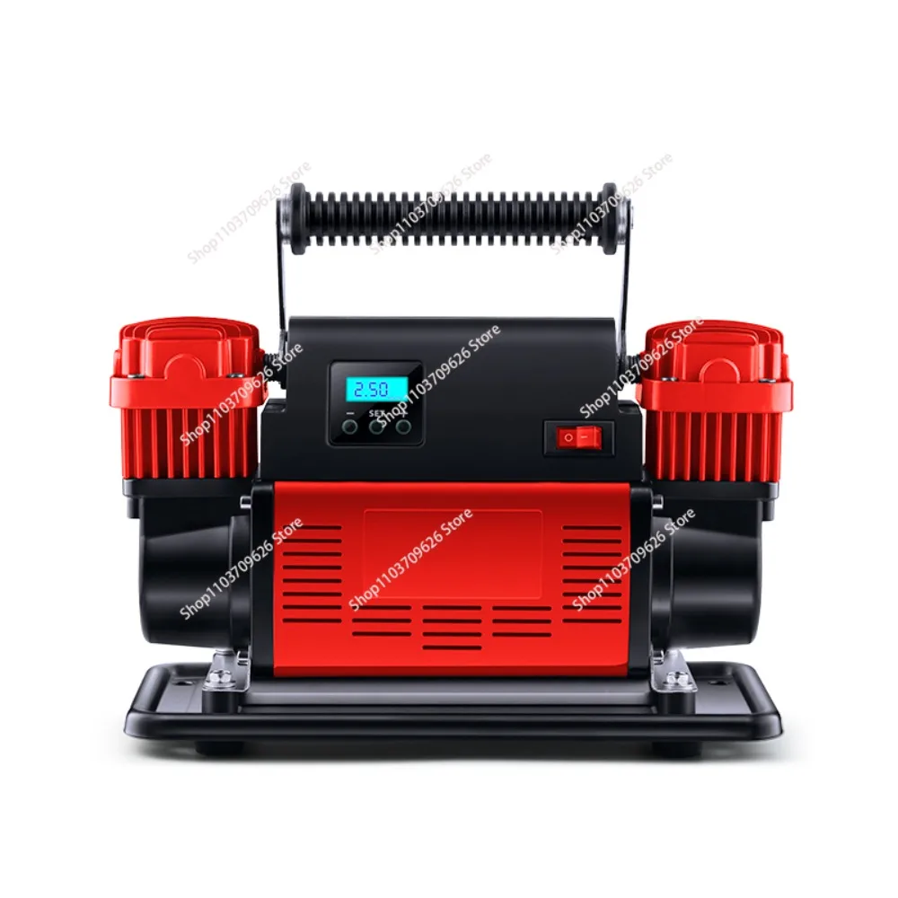 Portable Air Compressor Tire Inflator Car Dual-Cylinder Air Pump 780W High-Power High-Pressure Air Pump with Mechanical