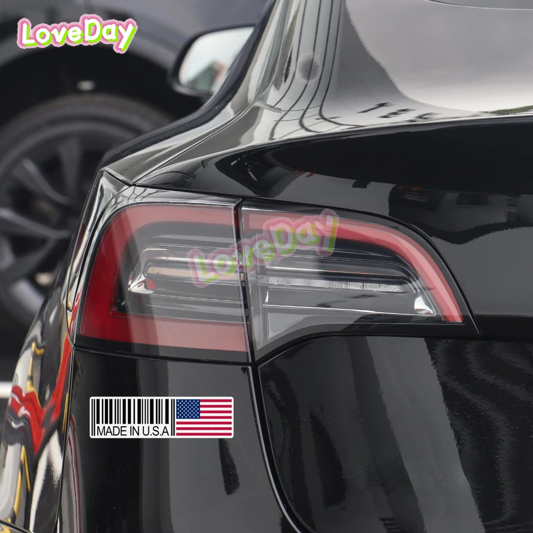 Funny Vinyl Flag Stickers Decals Made in USA South Korea Italy Car Stickers Luggage Mobile Phone Water Cup Decoration Sticker