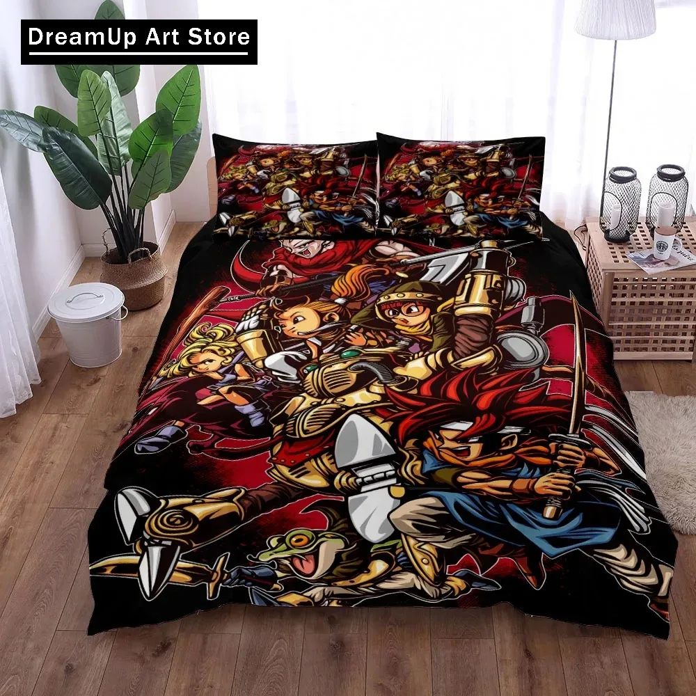 T-Tintin Cartoon Adventure Bedding Set Duvet Cover Bed Set Quilt Cover Twin Single Full Queen King Size Boys Adult Home Textile