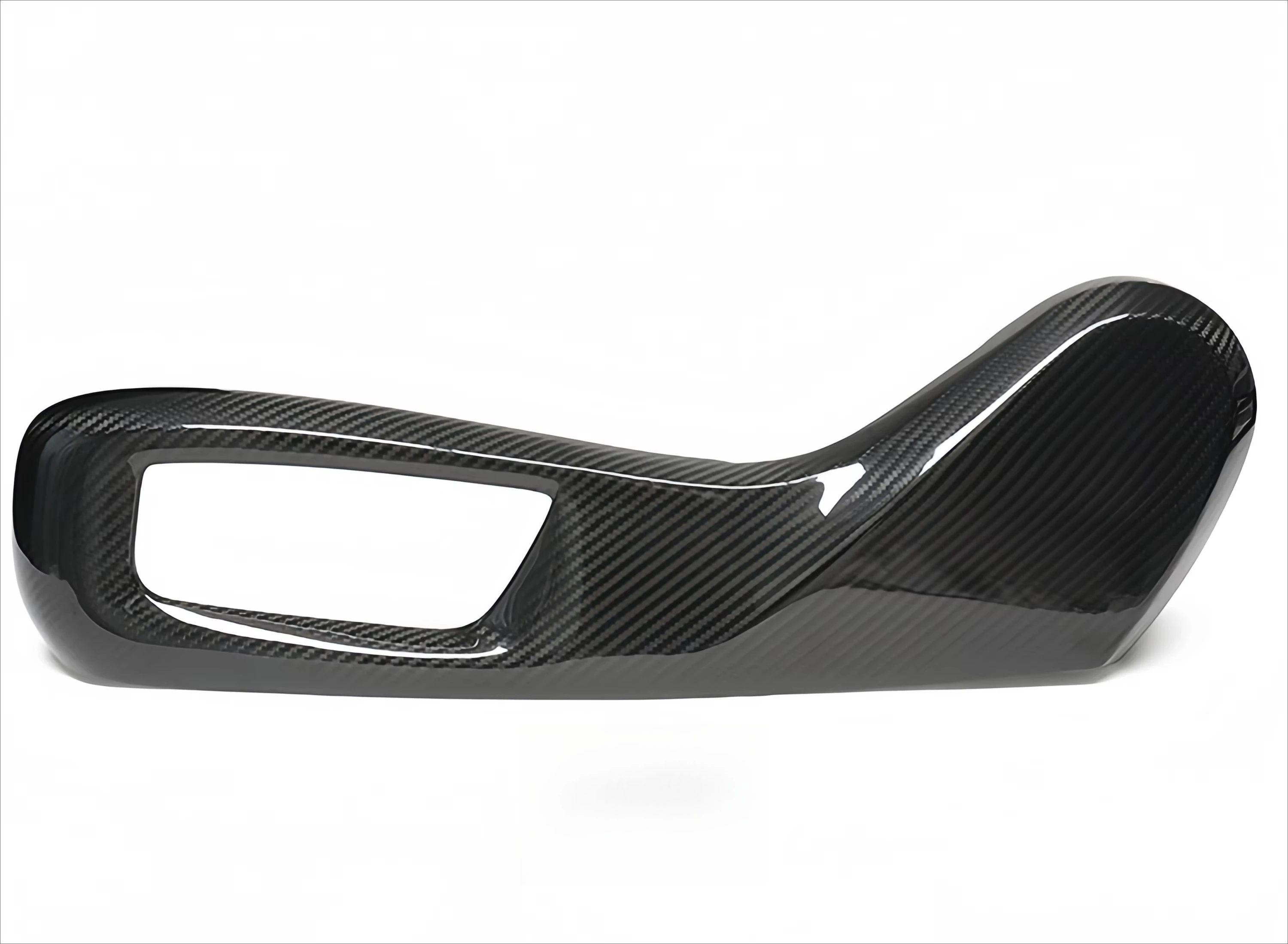 For  F90 M5 Dry Carbon Fiber Seat Side Trim Cover Decorative Interior Sticker, Real Carbon Fiber 2 Pieces M Performance