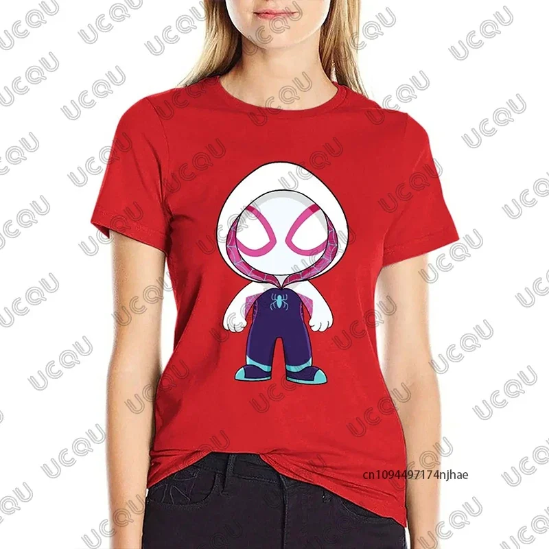 

T Shirt Summer Fashion Hand-Painted Print Basic T-shirt Women Casual 0-neck Short Sleeve Oversized Top Tee Pullover