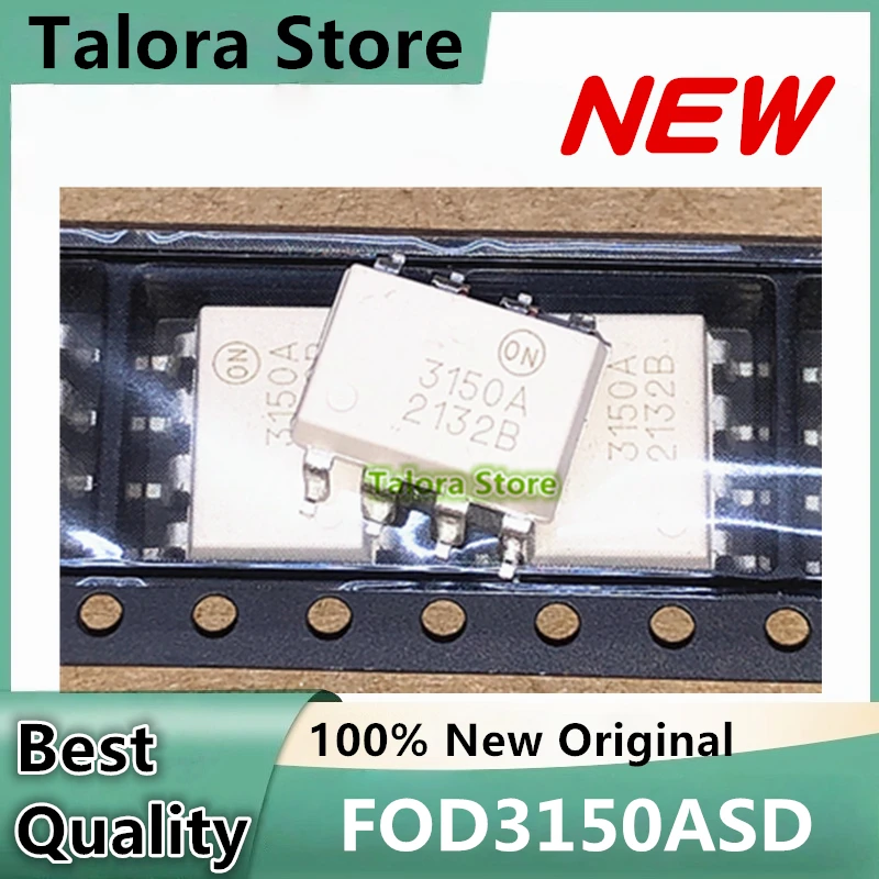 10PCS FOD3150ASD 3150A SOP8 The logic coupler chip is
