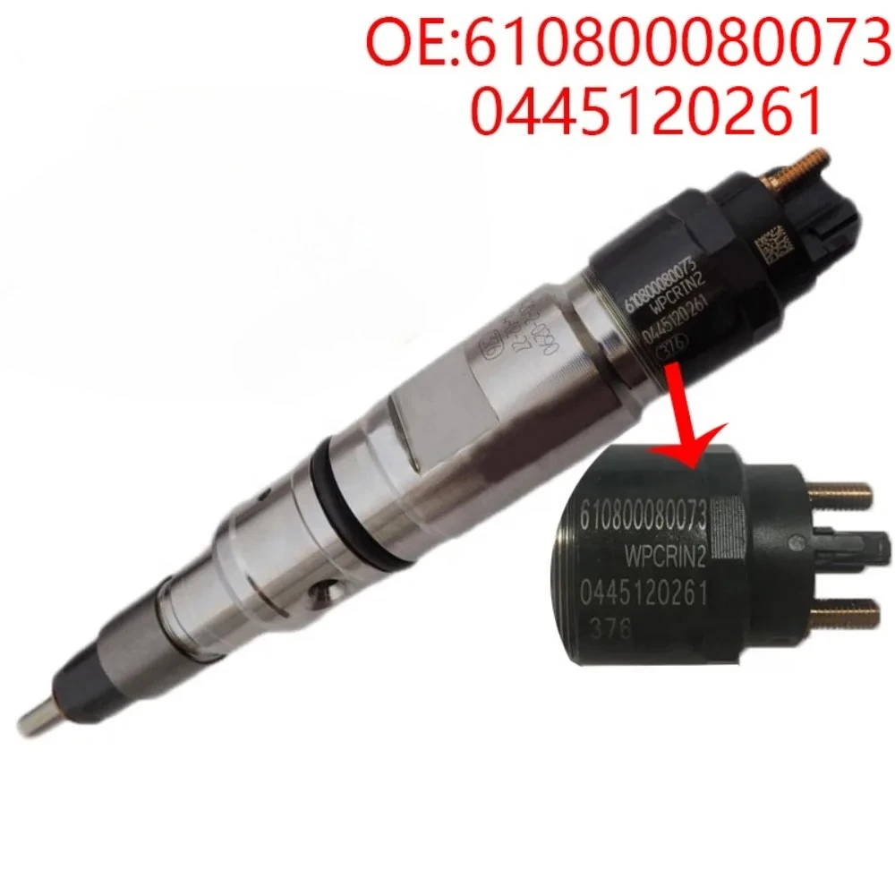 

For 0445120261 610800080073 injector nozzle suitable for Weichai WP7, WP5 0 445 120 261