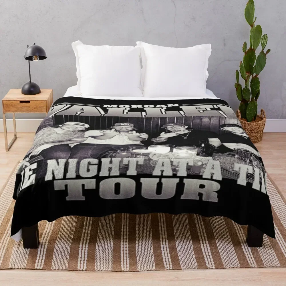 

One Thing at A Time Tour Throw Blanket Cozy Throw Blanket for Bed Sofa Chair