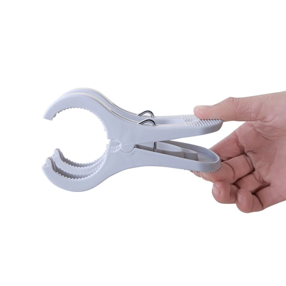 

Large Heavy Duty Clothes Clips Windproof Non-Slip Plastic Quilt Clamps For Wet Jeans Laundry Outdoor Drying Grey