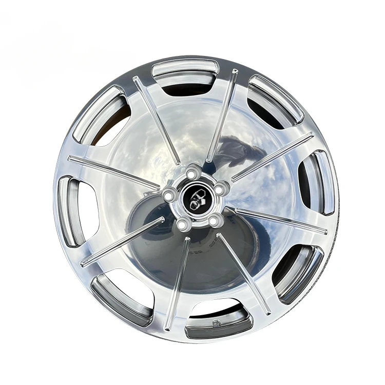 

Pengzhen Silver Polishing 18 19 20 Inch 5x112 Passenger Car Wheels High Quality Forged Rims For Audi Flatbread