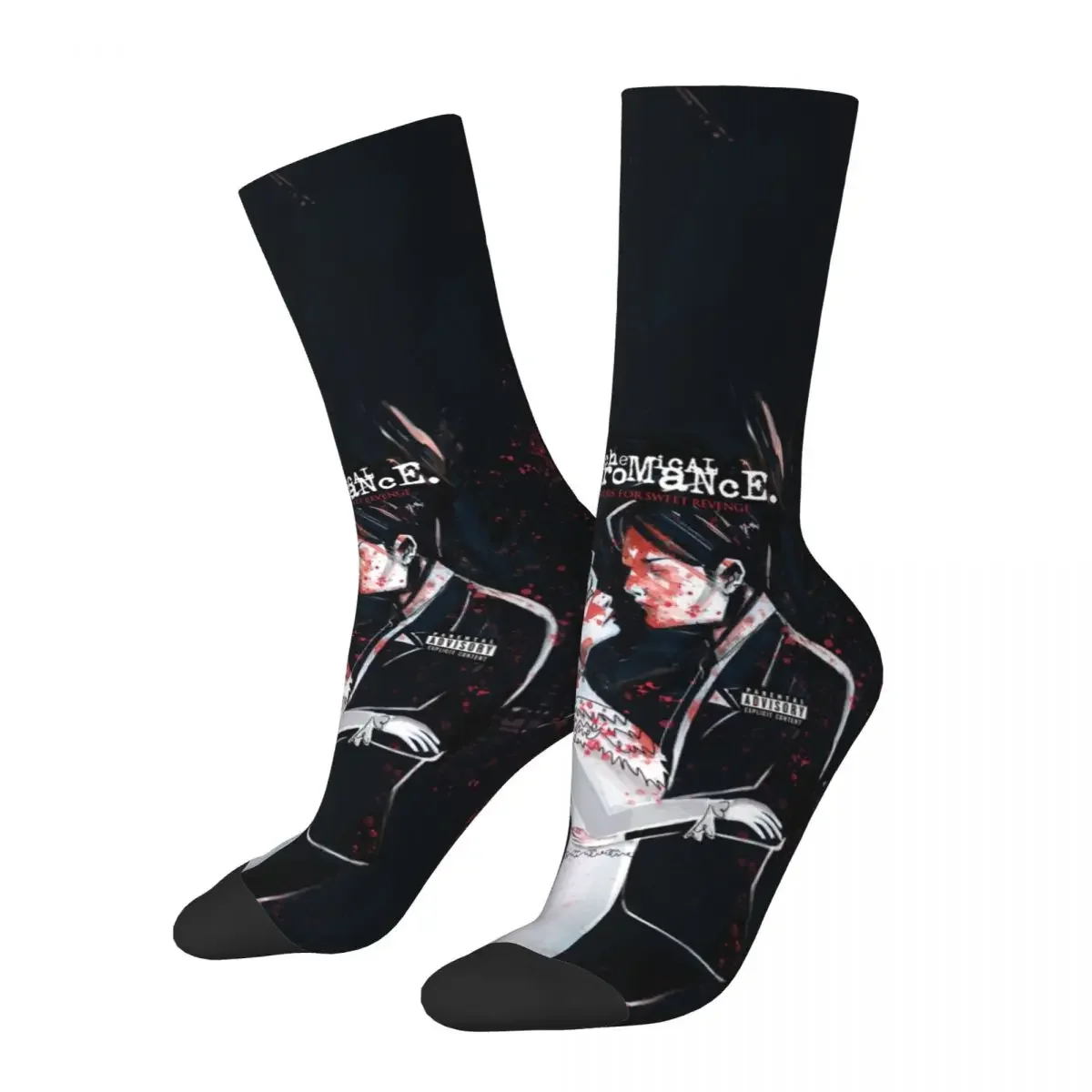 Herbst Winter lustig Unisex meine chemische Romantik Socken rutsch feste Fußball Socken atmungsaktive Basketball Socken