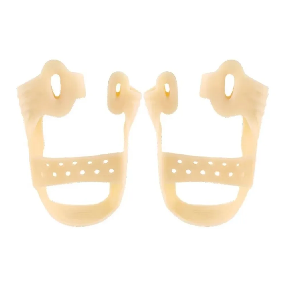 새로운 실리콘 엄지 외전 텐션 밴드 운동기구 발가락 분리 스트랩 회복용 발가락 탄력 밴드 1쌍