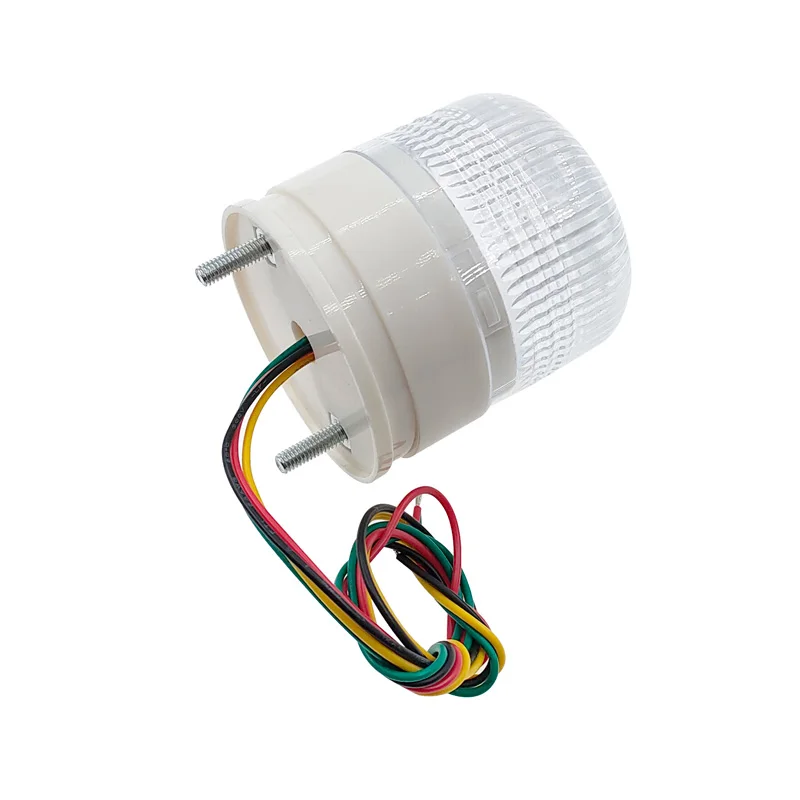 LTA 5002 3 Color Light 220V Always On Signal Warning Light 12V 24V Buzzer Magnet Indicator Light LED Lamp Small Security Alarm