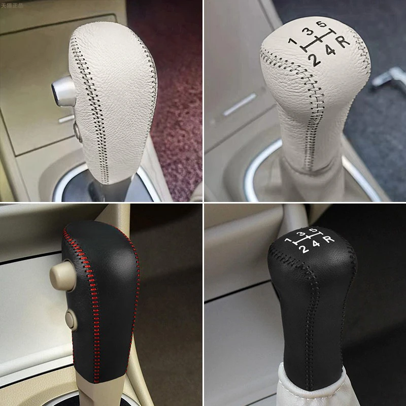 مناسبة لنيسان سيلفي ليفينا تيدا والعتاد التحول المقبض غطاء ذراع السرعة واقية قذيفة جهاز الفرامل اكسسوارات السيارات #1