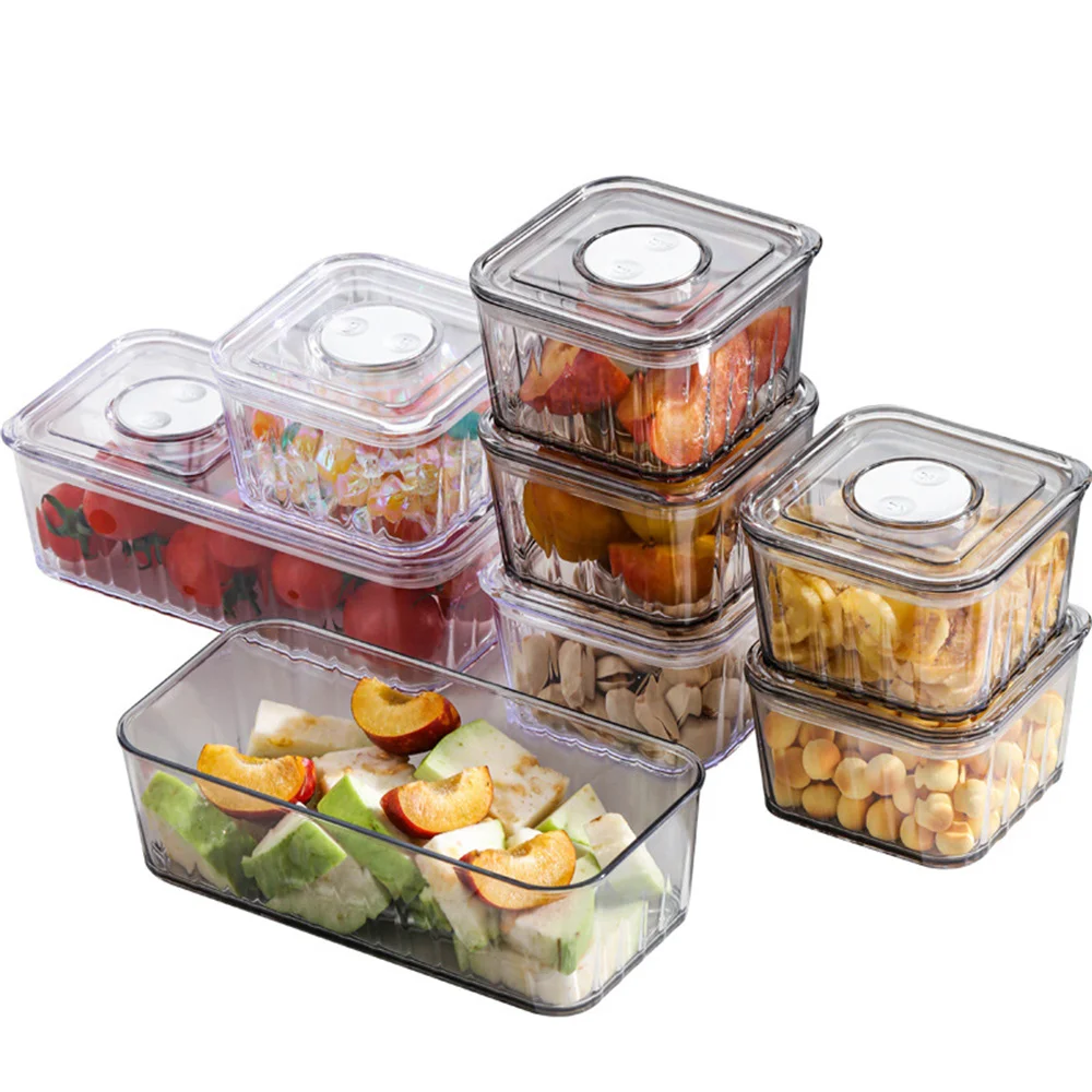 Food Storage Moisture-proof Safe And Non-toxic +ps Household Kitchen Fruit Storage Box Fresh-keeping Box Convenient Durable