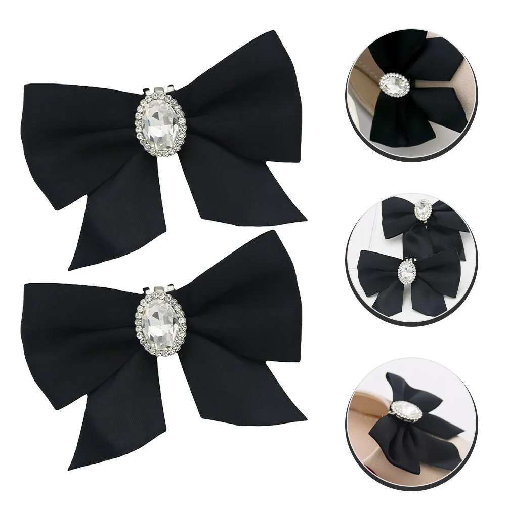 

Charms Shoe Flower Accessories Buckles Decorative Clip Satin Ornaments Ons Women's