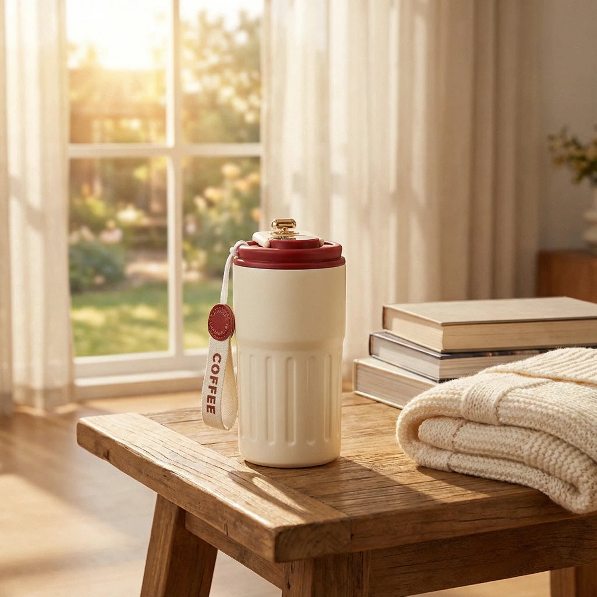 

Smart Temp Display 316 Stainless Steel Thermos, Vacuum Insul Coffee Mug Thermal cup water term Thermo bottle hot cold insulated