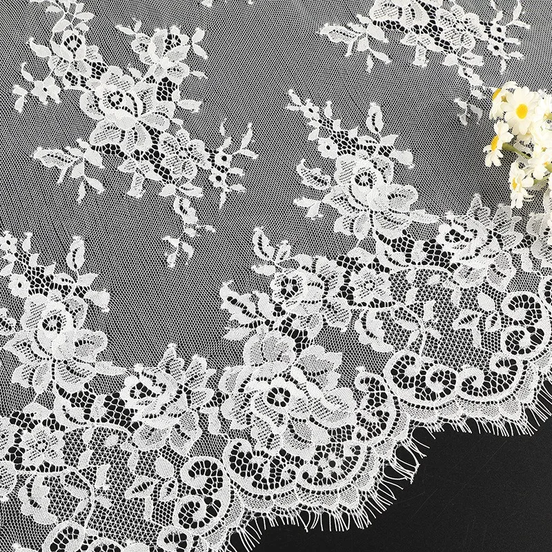 2pcs-eyelash-lace-non-elastic-nylon-peony-lace-fabric