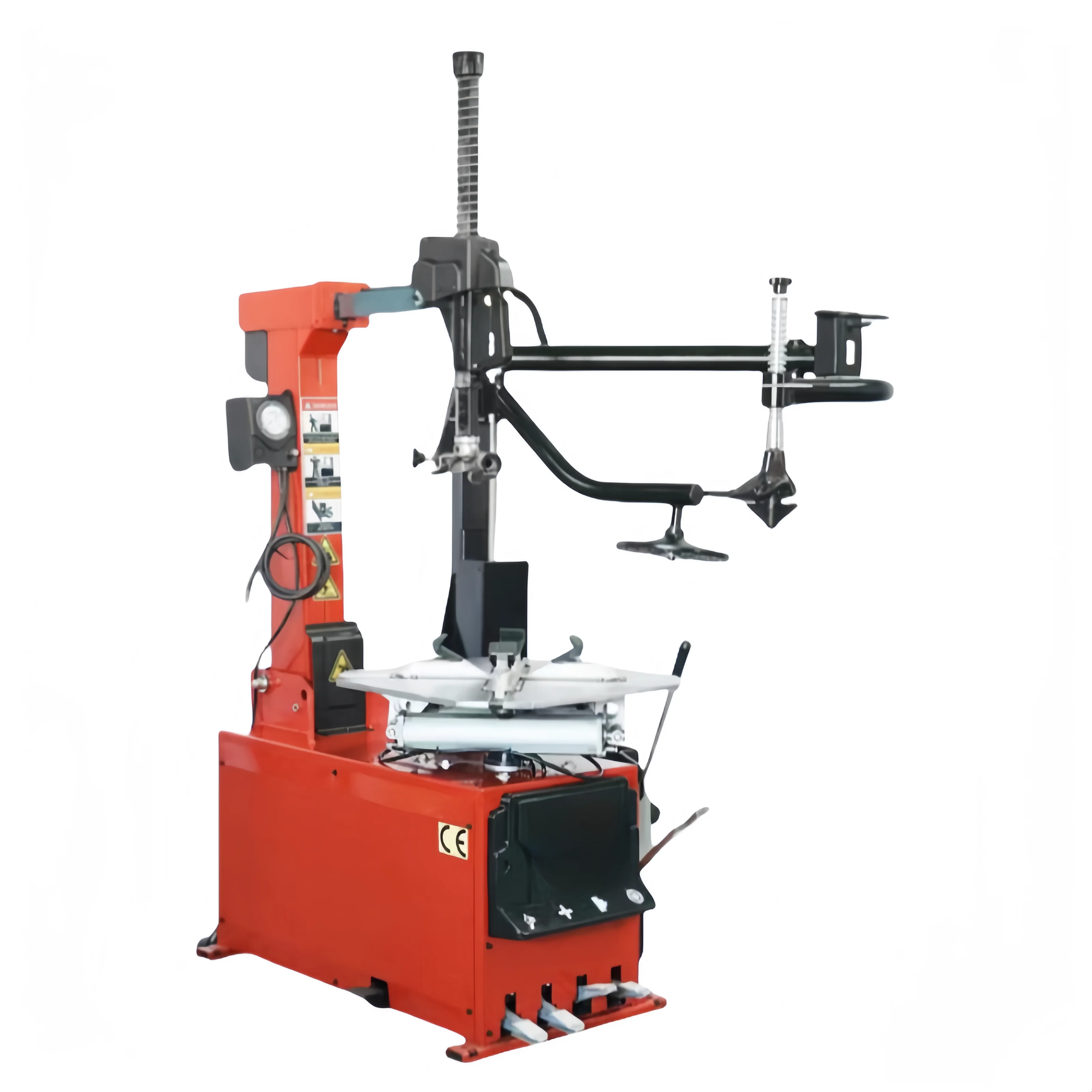 

Heavy Duty Car Tire Changer Machine With Rear Tilt Type And Wheel Balancer Auxiliary Arm Equipment