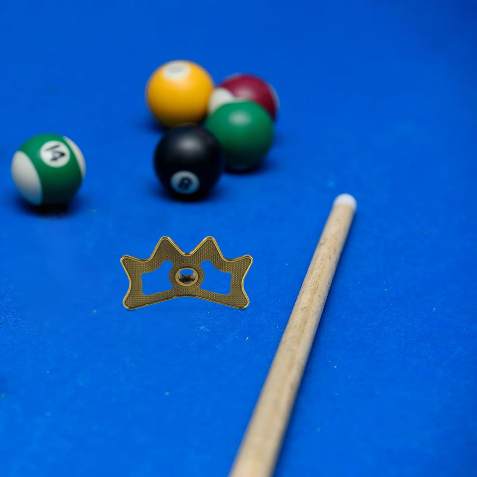 

Premium Pool Cue Stand Metal Billiard Cue Bridge Head Rest Holder for Cues of Various Lengths Stable Storage for Indoor