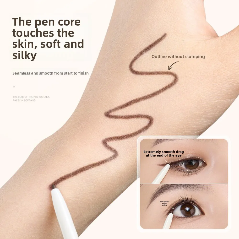 Neuer 2-in-1 Gel-Eyeliner Stift: Glatter, Langanhaltender, Wasserfester und Farbfixierender Eyeliner