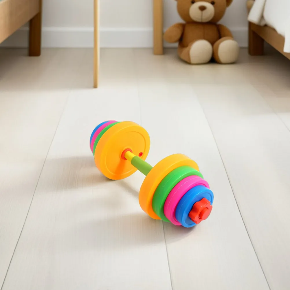 2Pcs Kids Dumbbell Adjustable Water Filled Lightweight Plastic Strength Training Fitness Equipment for Home Outdoor