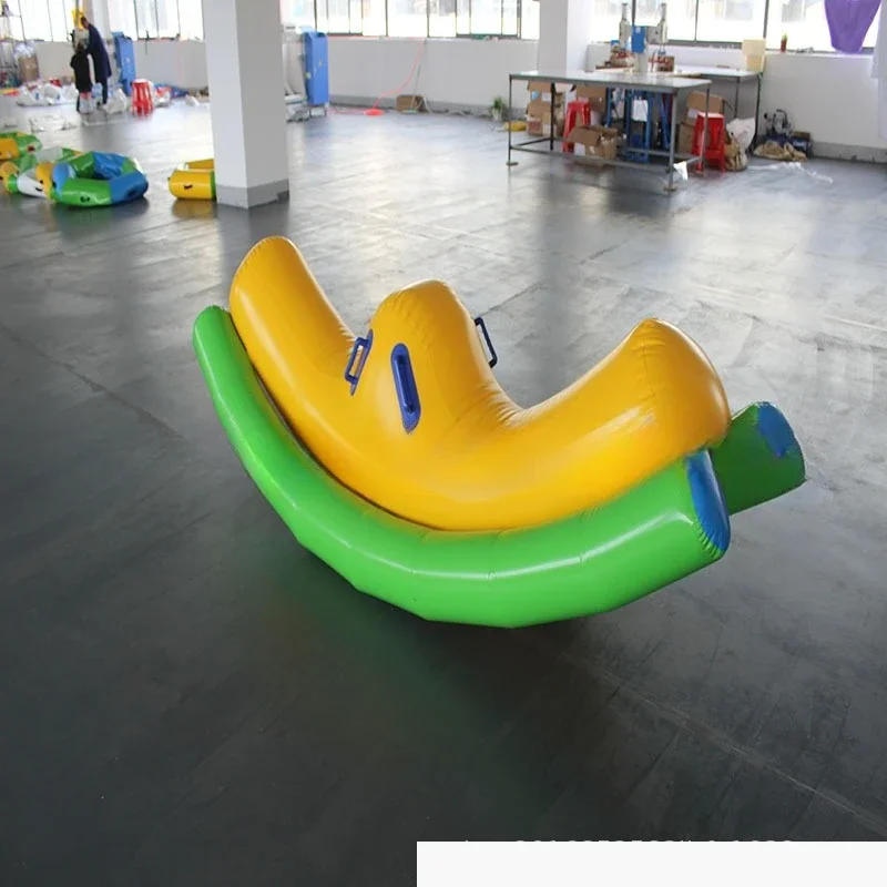 Inflatable Water Toys Floating Thickened Large Swimming Pool Adult Children Seesaw Hot Wheel Little Yellow Duck Floating Boat