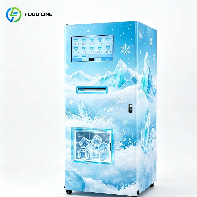 Commercial Vending Machine Ice Vending Machine Automatic Ice Maker Self Service Equipment Customized