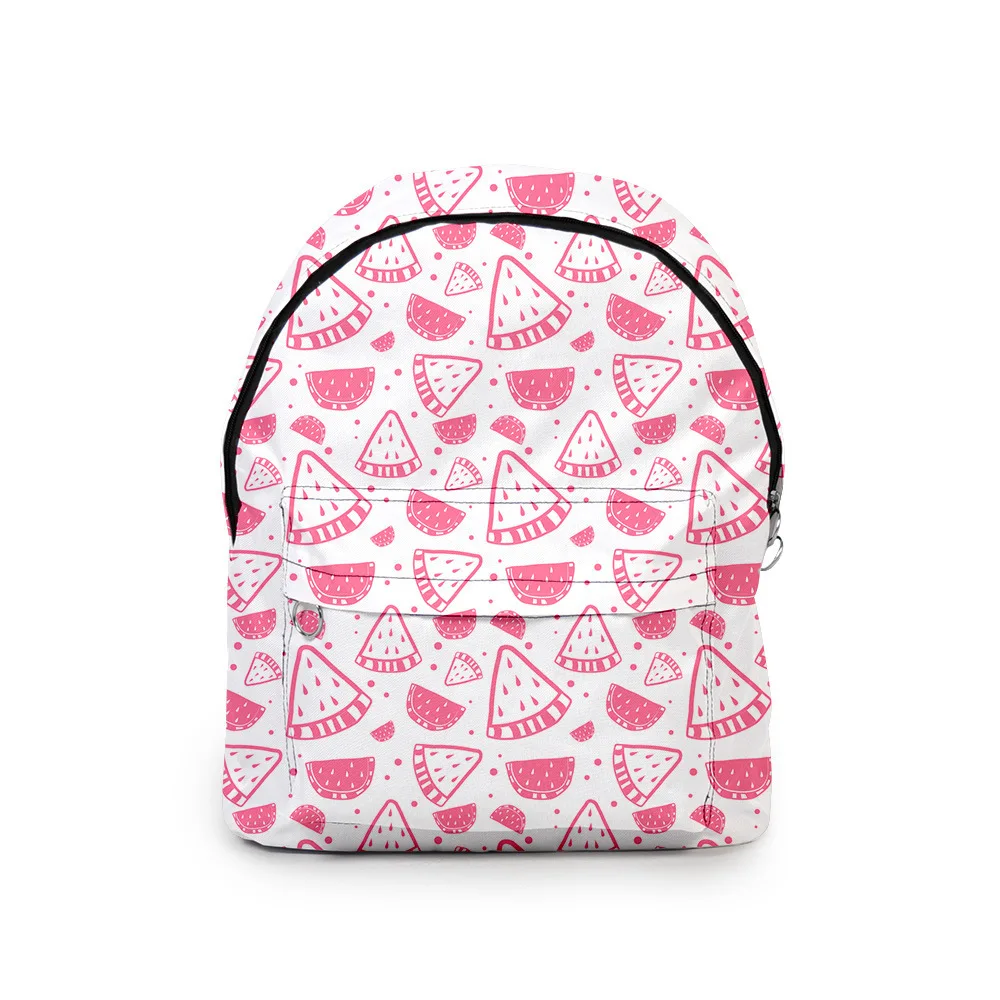 

Hip Hop Novelty Cool Fruit student Bookbag Notebook Backpacks 3D Print Oxford Waterproof Boys/Girls Travel Backpacks