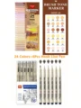 24 Colors 6Pcs