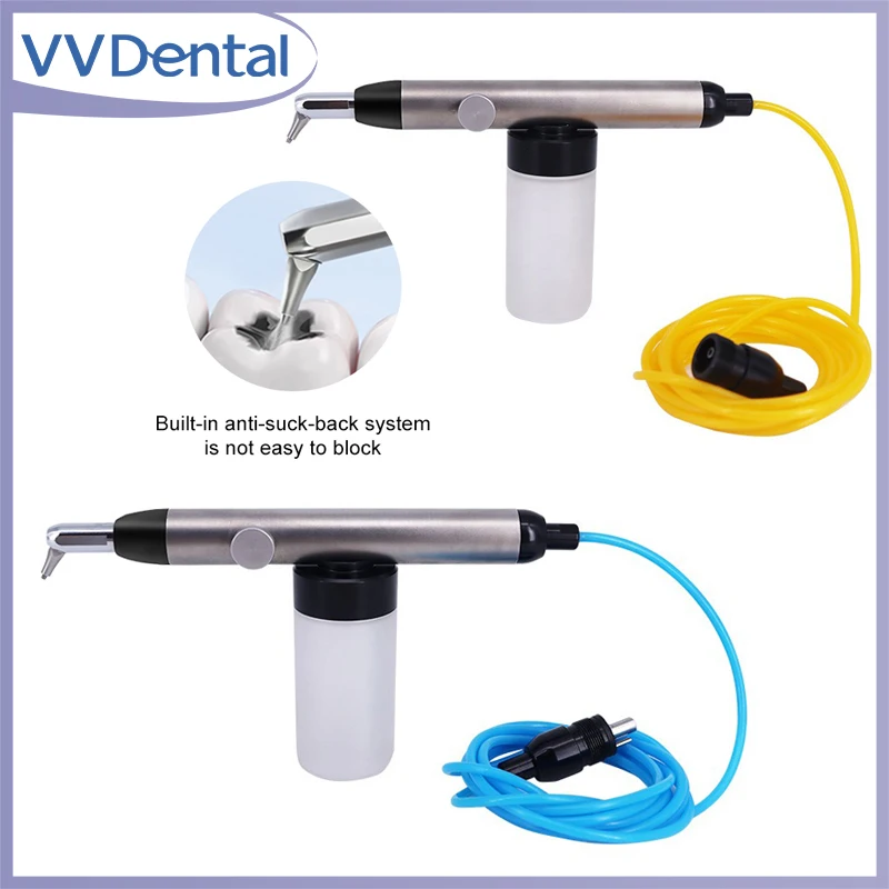 

VVDental Dental Aluminum Oxide Micro Blaster Interface Microetcher Sandblasting Alumina Gun Air Abrasion Polisher Dentistry Tool