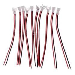 24AWG Silicon XH2.54 Port Plug Charger Cable 1S 3.7V Lipo Battery Charging Line Male & Female For RC Boat Drone 10 Pairs/Lot