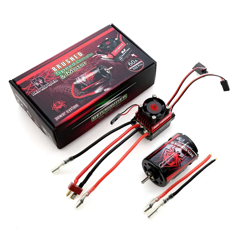 

23T 540 Brushed Motor & 320A ESC Waterproof Electronic Speed Controller For RC Car Boat Off-road On-road Monster Truck HSP HPI