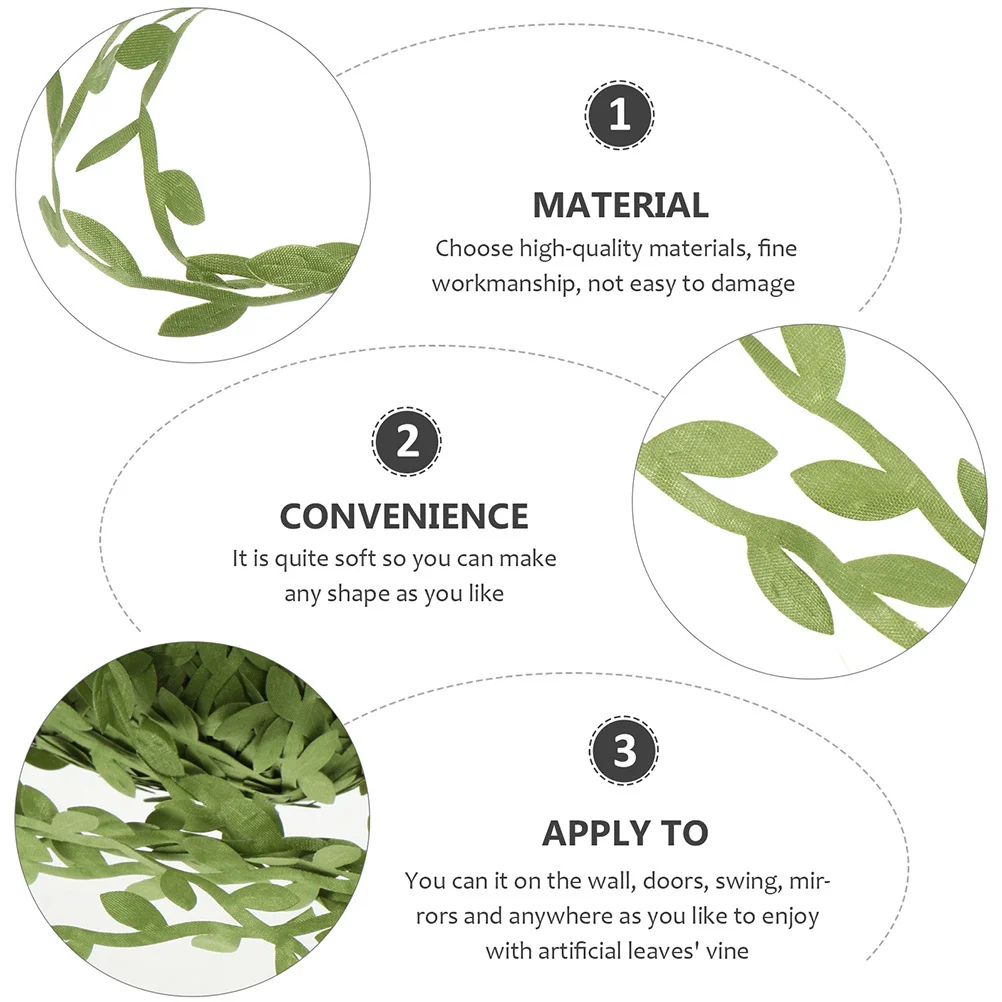 

1Pcs Artificial Vine Hanging Rattan Willow Leaf Garland Cloth Material DIY Botanical Greenery Home Decoration Party Leaf Rattan