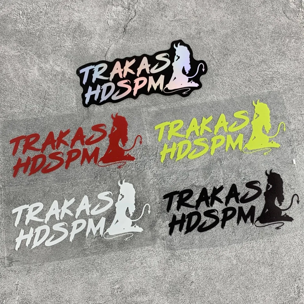 

Водонепроницаемые наклейки TRAKAS HDSPM для мотоциклов: забавные виниловые стикеры для переднего обтекателя, топливного бака, окон и кузова автомобиля, прочные, для самостоятельной установки