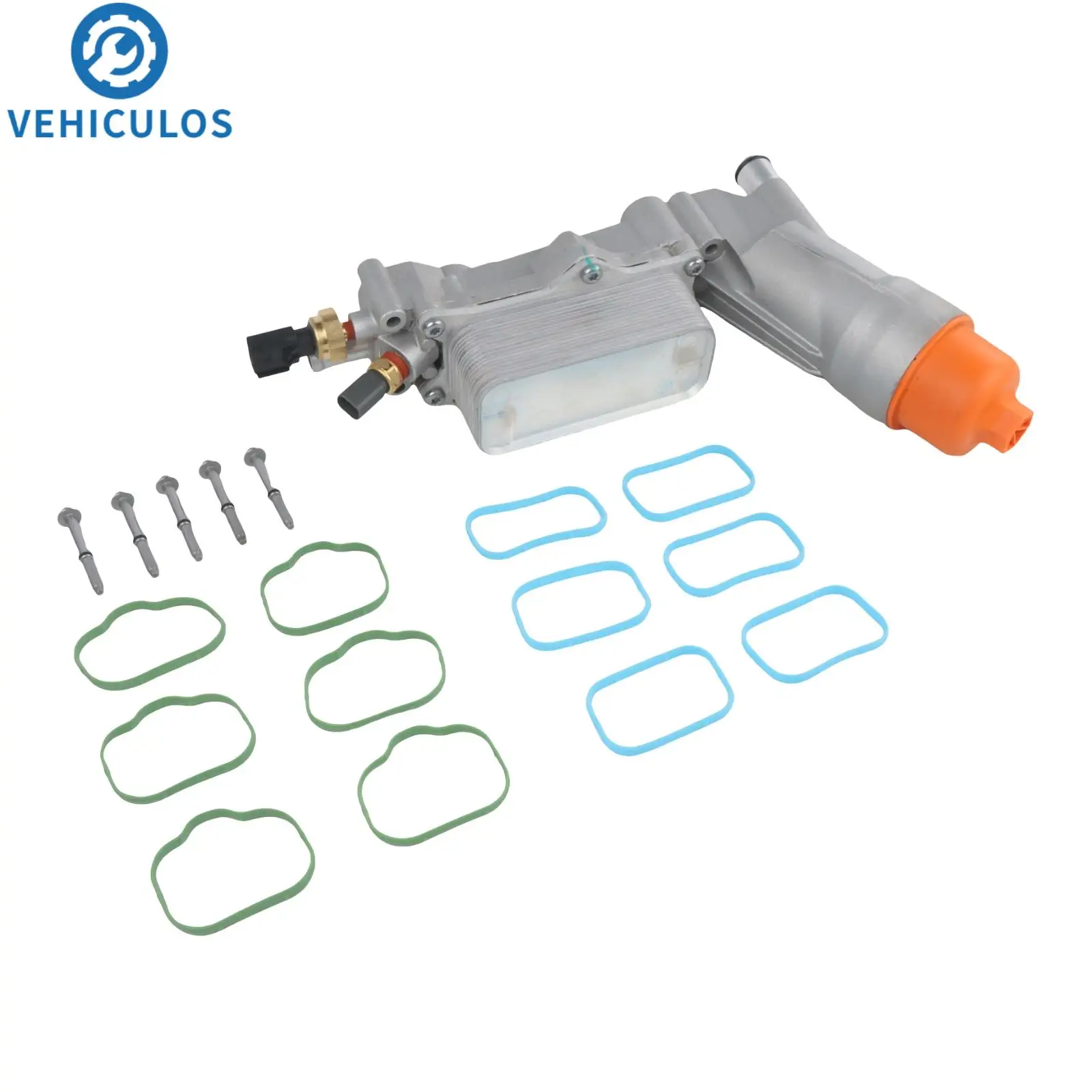 Kit de carcasa de filtro de aceite 5184294AD 5184304AD 5184304AE para Jeep Wrangler JK 2018 926-959-BK Dorman 5184294AC 68365925AC 68365925AD