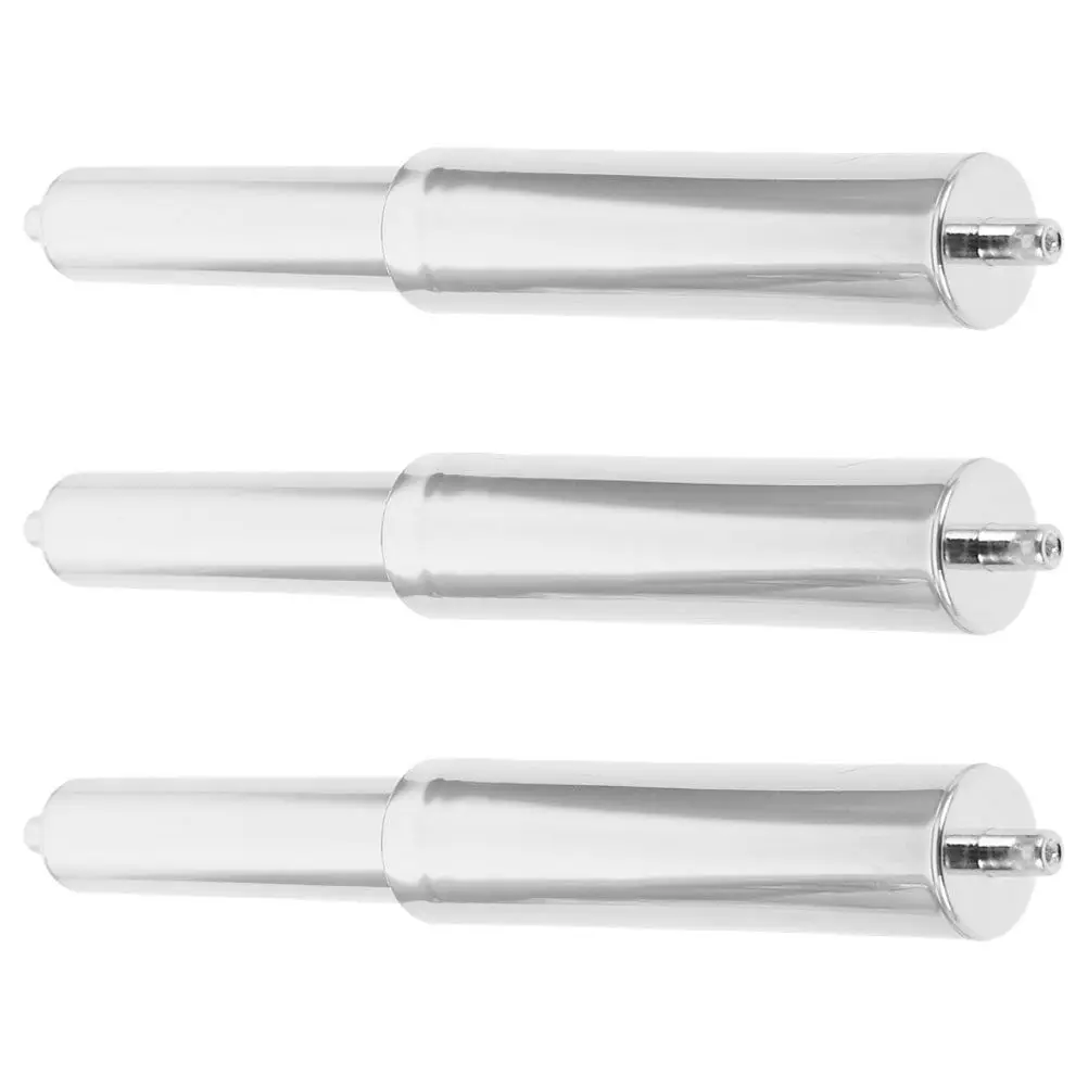 3Pcs Toilet Paper Holder Replacement Rod Adjustable Spring Bar Stable Insert Toilet Roll Extender Bathroom Accessory
