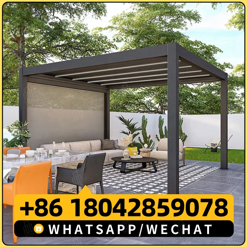 Factory 10x12 Pvc Easy-Up Feature Mosquito Netting Outdoor Gazebo Pergola Metal Nylon