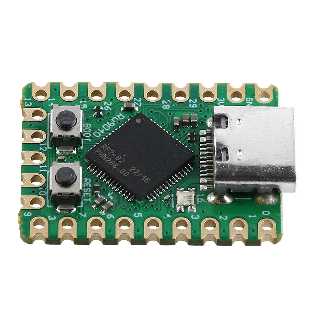 MINI RP2040-Zero Development Board Module for Raspberry Pi Pico 32-bit 2MB  Dual-Core Microcontroller USB Type-C