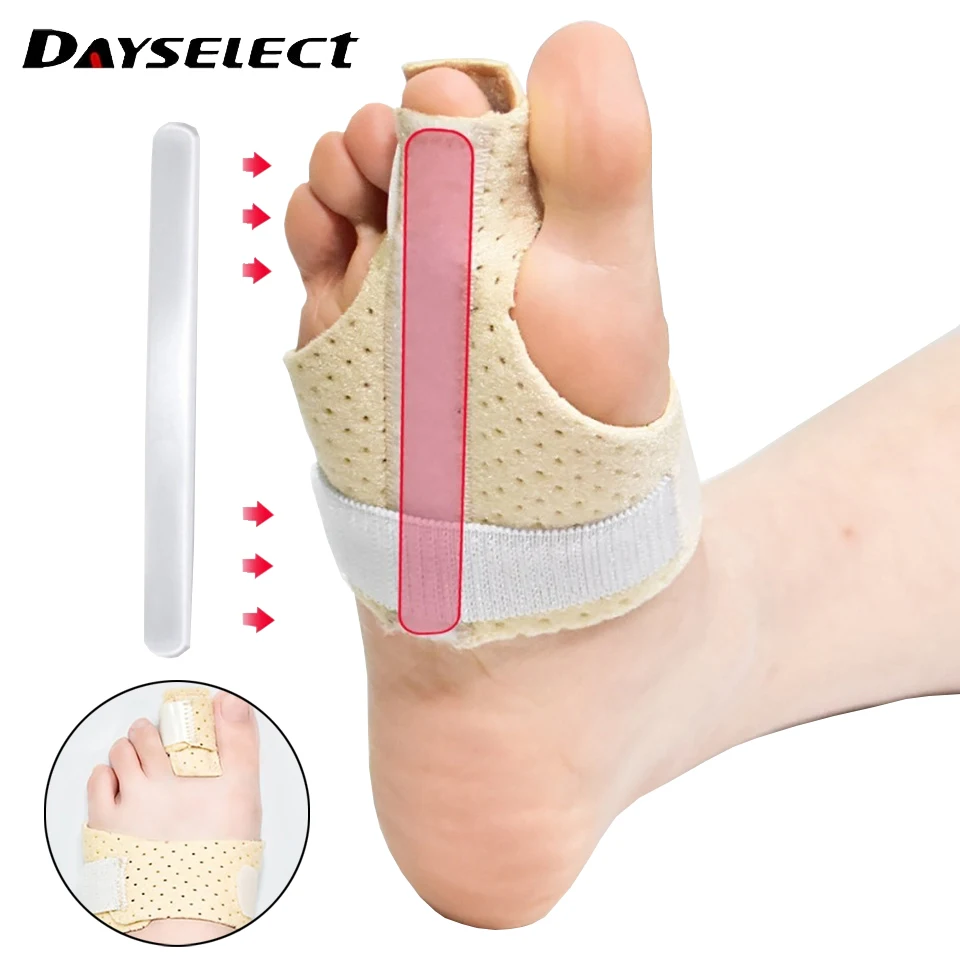 Adjustable Hammer Toe Straightener and Corrector for Metatarsalgia Claw Toe Mallet Toe Pain Relief Splint Foot Compression Wrap