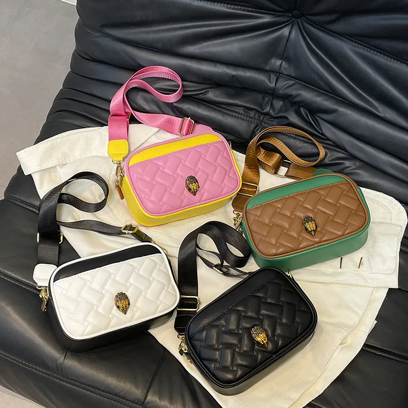 2025 Nuova borsa a tracolla con diamanti: tracolla regolabile, tracolla semplice alla moda, versatile messenger alla moda per lo shopping quotidiano in strada