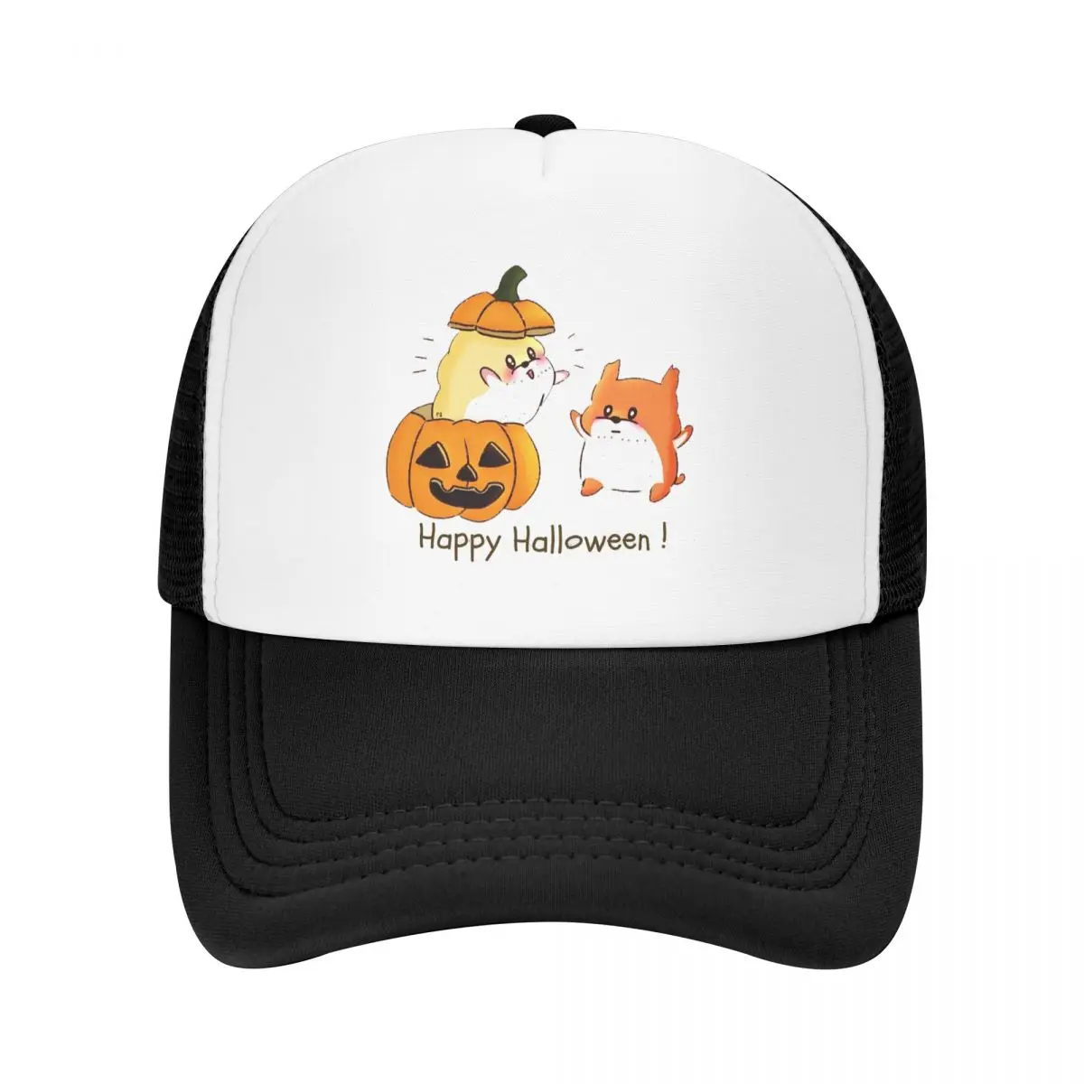 Hamster Hamster Lover - Happy Halloween Cap Fashion Casual Mesh Baseball Caps Adjustable Hat Hip Hop Summer Unisex Baseball Hats