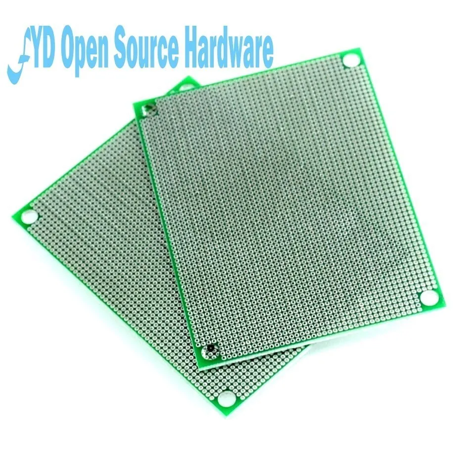  5pcs/lot 6 X 8CM spacing 1.27 Circuit Tinned Universal Stripboard Veroboard  thickness 1.6mm sided HASL PCB test board