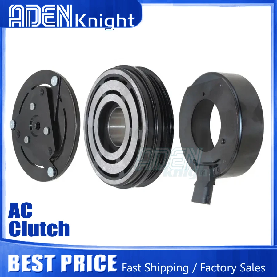 Car AC Compressor Clutch For VW VOLKSWAGEN GOL FOX POLO GV Golf 2008-2019 5U0820803J 5U0820803A 5U0820803 CS20053