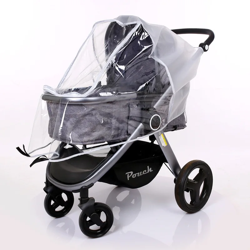 

Baby Stroller Rain Cover Dustproof Umbrella Car Stroller Rain Cover Eva Rain Cover Large Quantity and Excellent Price Can Be Cus